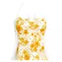 Women's Seamed Halter Tankini Top, Front