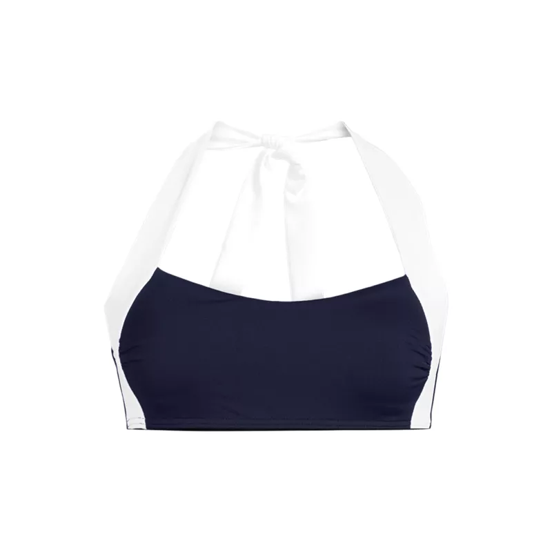 Women's Seamed Halter Bikini Top, Front