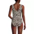 Women's Sculpting Suit Sweetheart V-Wire High Leg One Piece Swimsuit, Back