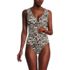 Women's Sculpting Suit Sweetheart V-Wire High Leg One Piece Swimsuit, Front