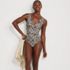 Women's Sculpting Suit Sweetheart V-Wire High Leg One Piece Swimsuit, alternative image