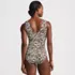 Women's Sculpting Suit Sweetheart V-Wire High Leg One Piece Swimsuit, Back