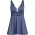 Women's SlenderSuit Shine U-Wire Swim Dress Swimsuit, Front