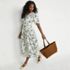 Women's Puff Sleeve Tie Waist Dress, alternative image
