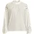 Women's Pieced In Lace Long Sleeve Top, Front