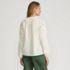 Women's Pieced In Lace Long Sleeve Top, Back