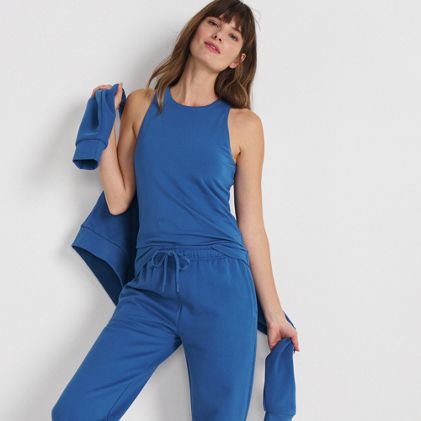 Women's Slender Crew Neck Tank Top - primary