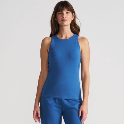 Women's Slender Crew Neck Tank Top - image 2