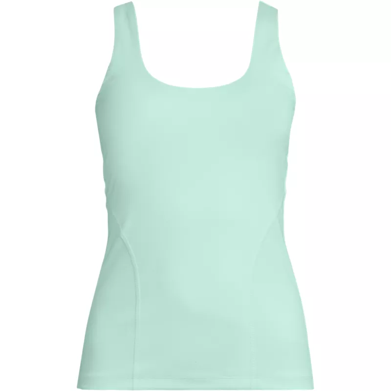 Women's High Impact Scoop Neck Active Tank Top, Front
