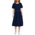 Women's Pintuck Puff Sleeve Skirt Set, Front