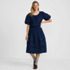 Women's Pintuck Puff Sleeve Skirt Set, alternative image