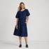 Women's Pintuck Puff Sleeve Skirt Set, Front