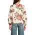 Women's Square Neck Pintuck Blouse, Back