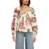 Women's Square Neck Pintuck Blouse, Front