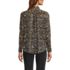 Women's Chiffon Ruffle Front Long Sleeve Top, Back