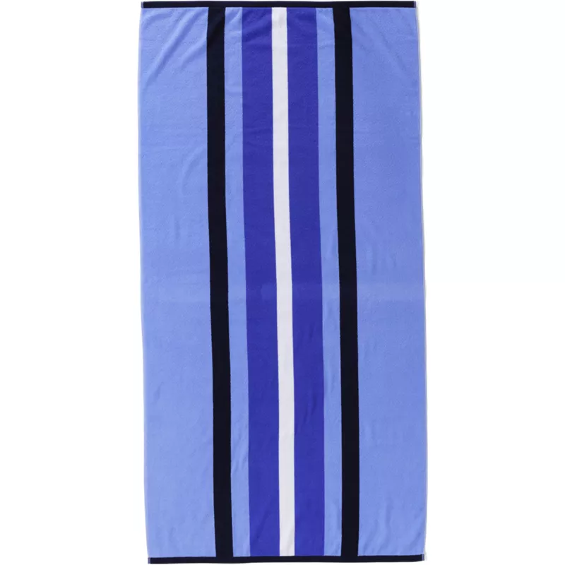 Rugby Stripe Beach Towel, Front