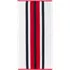 Rugby Stripe Beach Towel, Front