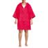 Women's Plus Size Terry 3/4 Sleeve Pullover Hooded Spa Robe, Front