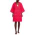 Women's Terry 3/4 Sleeve Pullover Hooded Spa Robe, Front