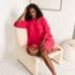 Women's Terry 3/4 Sleeve Pullover Hooded Spa Robe, alternative image