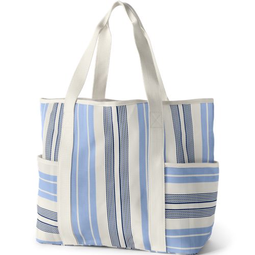 Large Mesh Beach Tote, Back