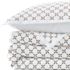 Embroidered Diamond Double Voile Quilt, Front