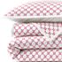 Embroidered Diamond Double Voile Quilt, Front