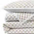 Embroidered Diamond Double Voile Quilt, Front
