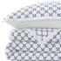 Embroidered Diamond Double Voile Quilt, Front