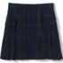 Girls Above the Knee Plaid Side Pleat Skort, Back