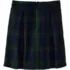 Girls Plaid Skort Top of Knee, Back