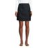 Women's Above the Knee Plaid Side Pleat Skort, Front
