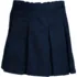 Girls Top of Knee Box Pleat Skirt, Front