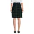 Women's Plaid Skort Top of Knee, Back