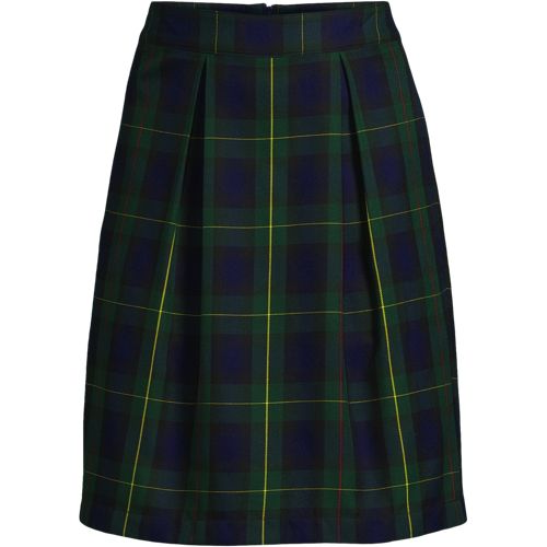 Women's Plaid Skort Top of Knee