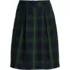 Women's Plaid Skort Top of Knee, Front