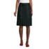 Women's Plaid A-line Skirt Below The Knee, Front