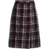 Women's Plaid A-line Skirt Below The Knee, Front