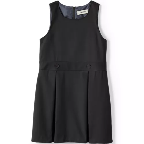 Girls Solid Jumper Top of Knee, Front