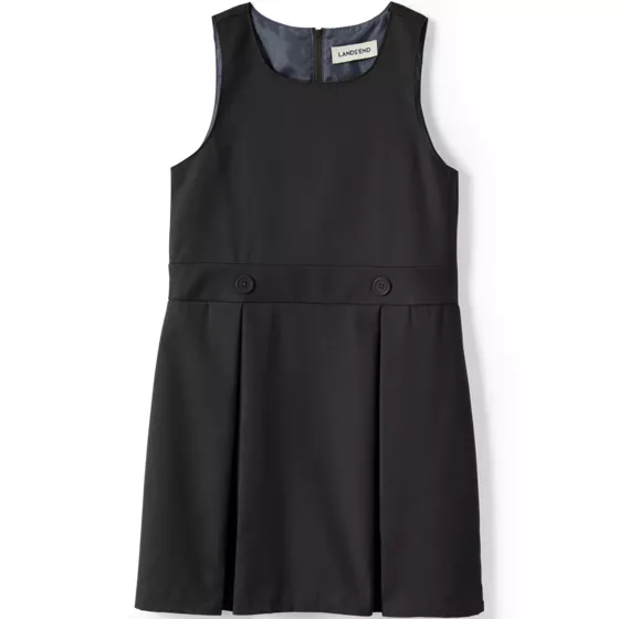 Girls Solid Jumper Top of Knee - primary