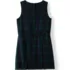 Girls Top of Knee Plaid Jumper, Back