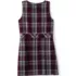 Girls Top of Knee Plaid Jumper, Back