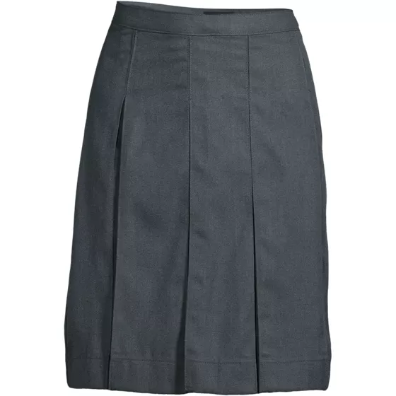 Women's Above the Knee Box Pleat Skirt - primary