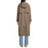Women's Long Rubber Raincoat, Back