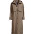 Women's Long Rubber Raincoat, Front