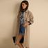 Women's Long Rubber Raincoat, alternative image