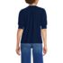 Women's Button Pintuck Puff Sleeve Top, Back