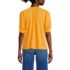 Women's Button Pintuck Puff Sleeve Top, Back