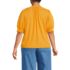 Women's Plus Size Button Pintuck Puff Sleeve Top, Back