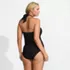 Women's Plus Size SlenderSuit Multi-Way Bandeau High Leg One Piece Swimsuit, Back